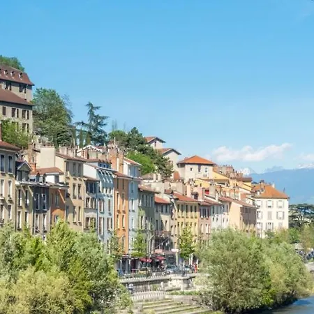 4min Gare Et Centre-ville, Jardin, Studio Calmosy * Grenoble