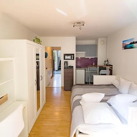 4min Gare Et Centre-ville, Jardin, Studio Calmosy Grenoble